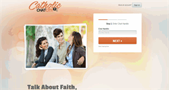 Desktop Screenshot of catholicchatcity.com